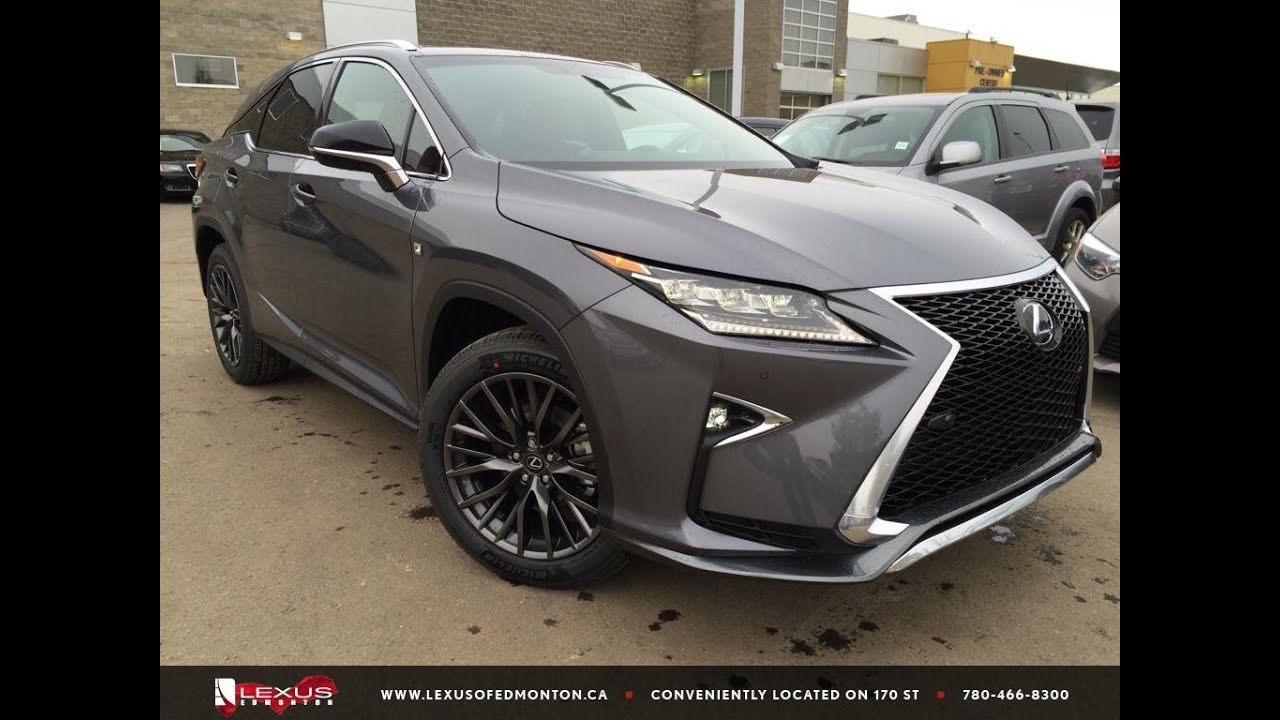 2016 Lexus Rx 350 Awd F Sport Review