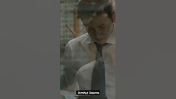 Thumbnail of She fainted after seeing him in white shirt 🥵❤ #DimpleDrama #kdrama