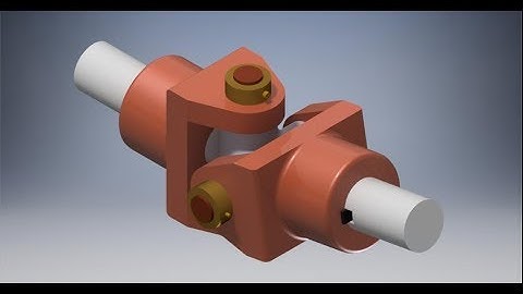 Universal Coupling | Autodesk Inventor | Part Design And Assembly