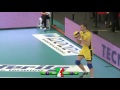 Volleyball: l'alzata a una mano di Orduna e il punto di Giannotti