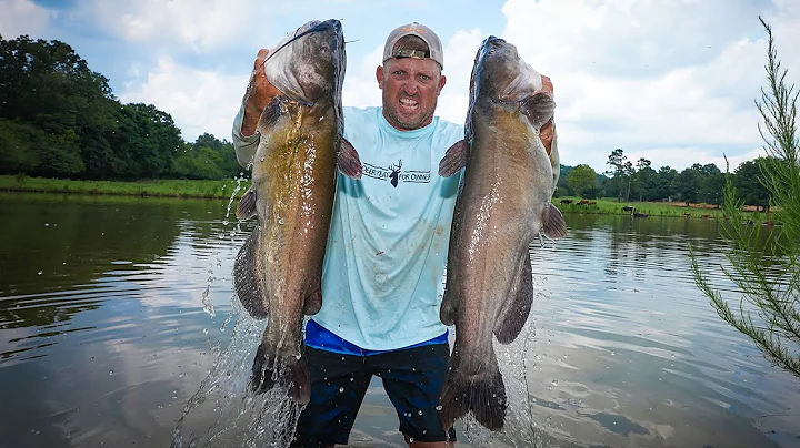 ¡Pesca y cocina al aire libre en Alabama con peces gato gigantes!