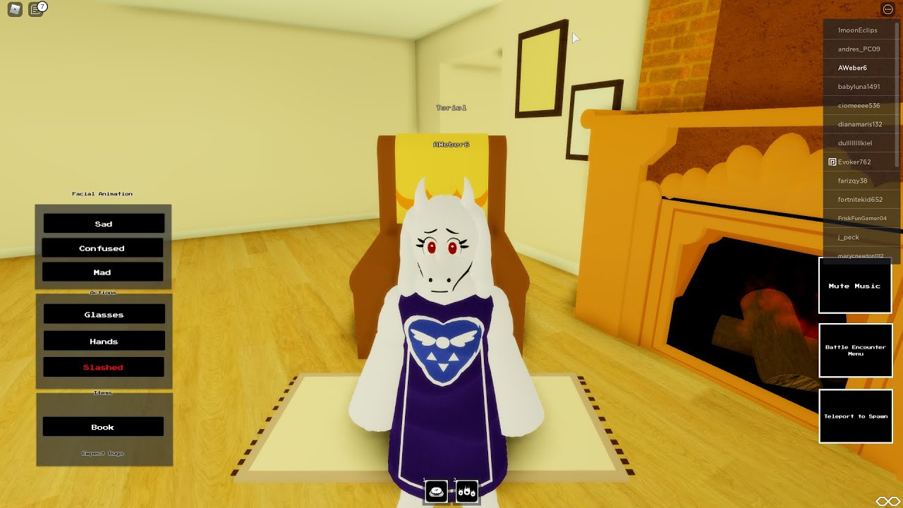 Roblox, Underground RP, Undertale RP Part 1