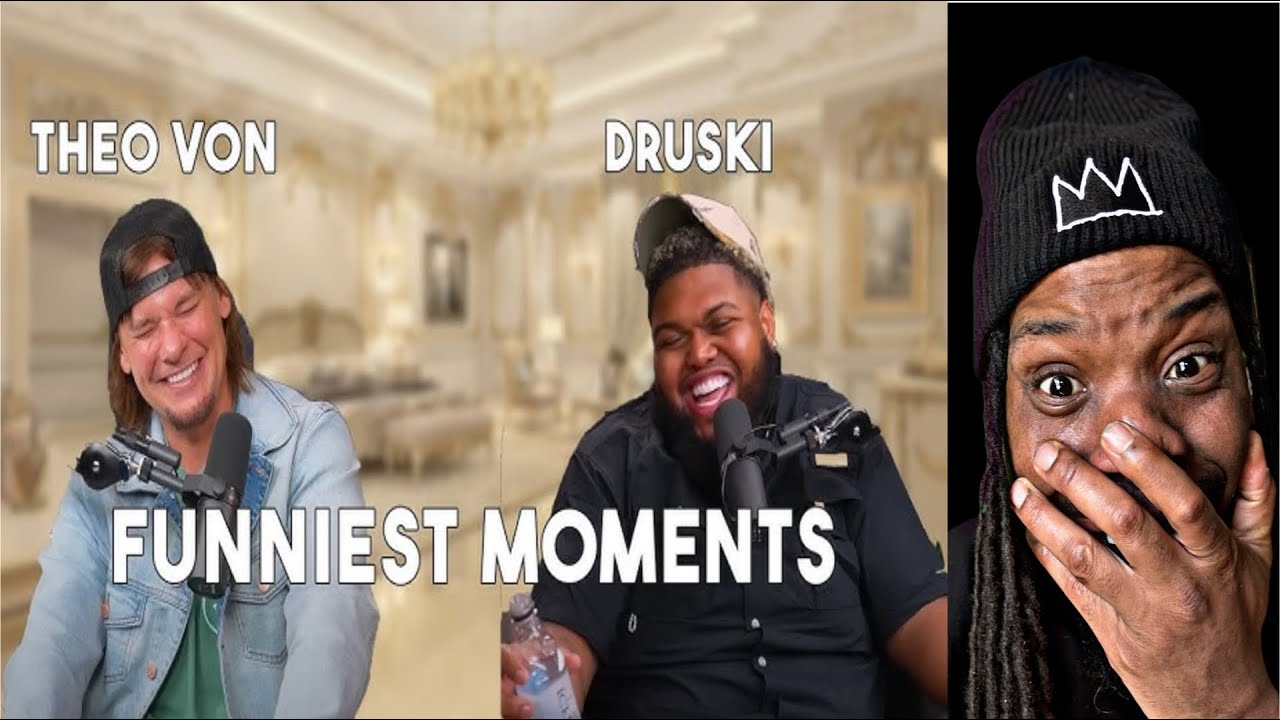 10 minutes of Theo Von and Druski FUNNIEST MOMENTS | theo von reaction