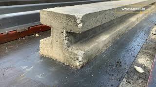 : I Shape Concrete Fence Post Making