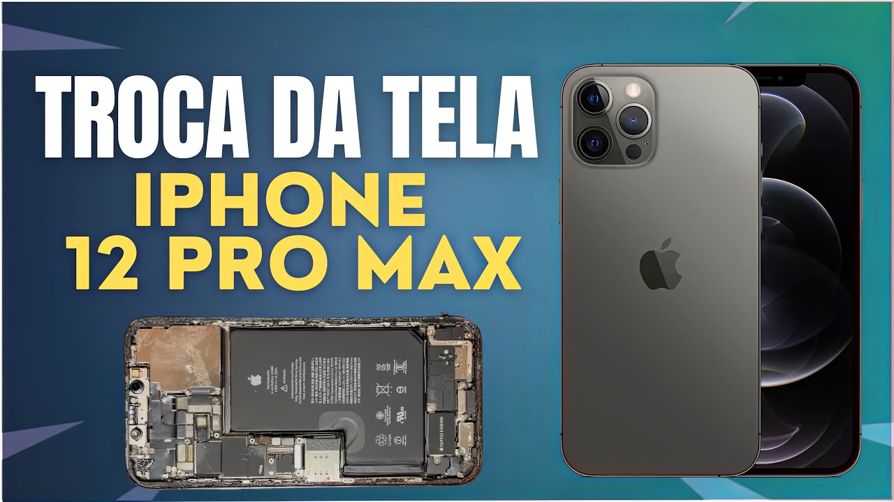 COMO TROCAR A TELA DO IPHONE 12 PRO MAX PASSO A PASSO EM 2025 FÁCIL📲 ...