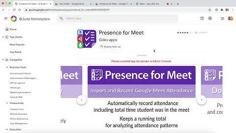 Google Meet Attendance - Getting Started Guide