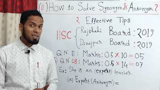 Synonym and Antonym for HSC ll Shortcut Rules ll 2 Tips ll