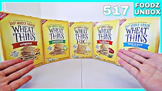 5 Wheat Thins Crackers Review  Foodz Unbox 517