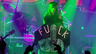 Wednesday 13 - I Love to Say Fuck (Live In Istanbul @IF Performance) 01.03.2024