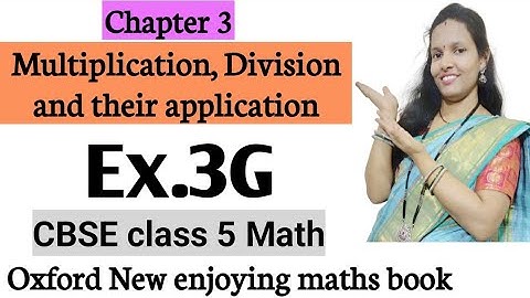 CBSE class 5 math