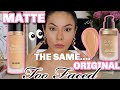 *NEW* Too Faced Born This Way MATTE Foundation VS Original|| REVIEW WEAR TEST
