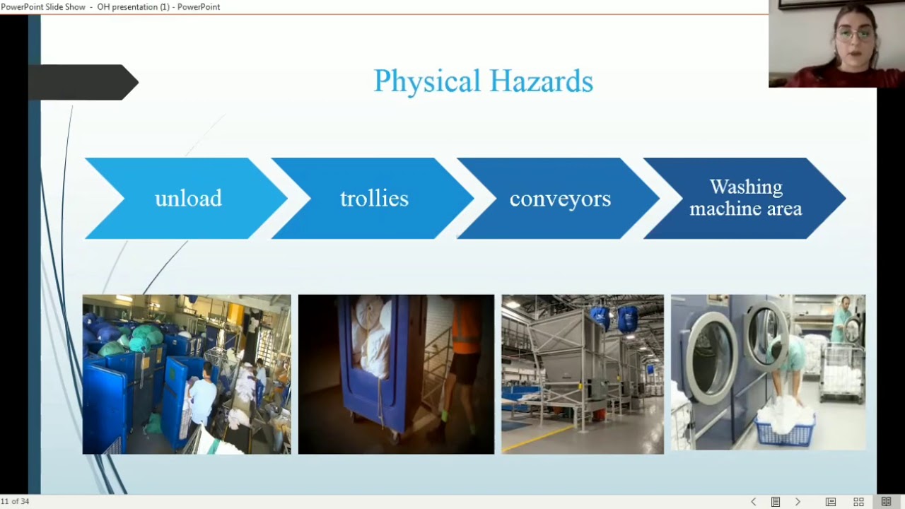 Occupational health presentation on Laundry services. YouTube