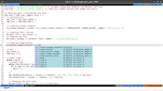 Rendering a Button with Image Inside It | Part - 3 #sdl #coding