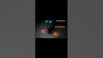 Motorcycle LED Multi-Color Projection Turn Signal Indicator