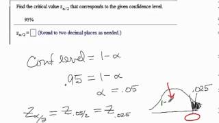 Find z critical value