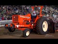 12,000lb Farm Stock Tractors pulling at the 2023 Lanesville Heritage Weekend - Lanesville, IN