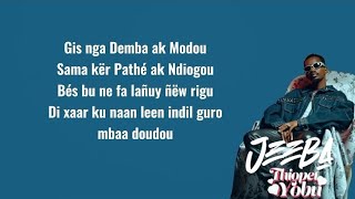 Jeeba Thiopet Yobu ( lyrics )