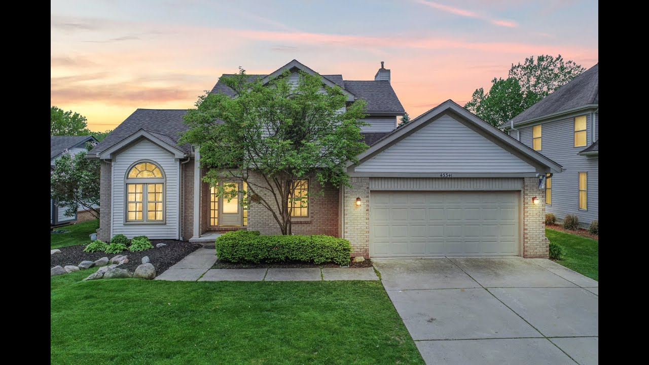 FOR SALE 43341 Riverbridge Ct, Novi, MI 48375 YouTube
