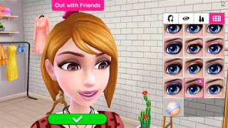 Lets see how my sister Nica play Super Stylist - Dress Up & Style Fashion Guru here at Ivans Channel screenshot 3