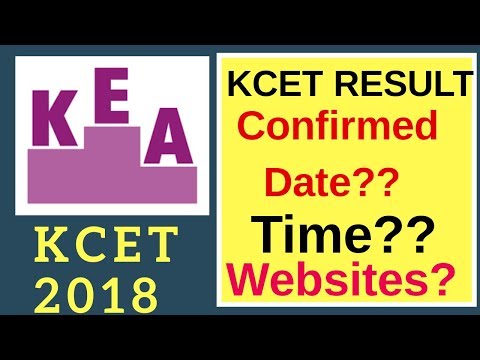 KCET 2018 result Date Time and websites|KEA KCET 2018