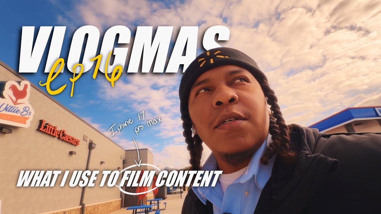 Влогмас, эпизод 17 | День в качестве водителя Walmart | DJI Osmo Pocket 3 | Все мое фотооборудова...