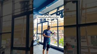 Why Resistance Bands Are Part of My Warm Up 👀 #shorts