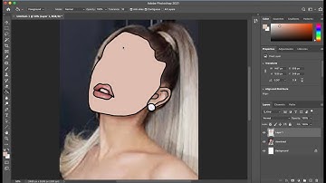 Julien Opie - Cartoon Portrait