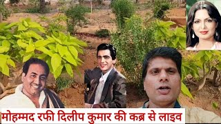 मोहम्मद रफी और दिलीप कुमार ( युसूफ खान ) और परवीन बॉबी की कब्र से लाइव viral #viral Arif Rk vlogs