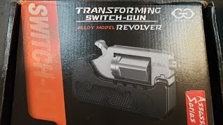 The scam switch gun on Facebook is a toy