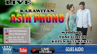 live seni karawitan asih prono giriharjo pernikahan toni & heni kopen bulukerto