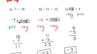 Basic Operations with Integers