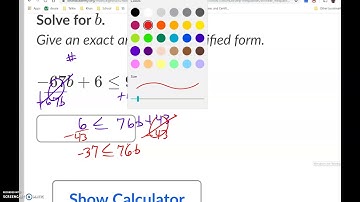 Multi-step linear inequalities  [example 1] | Math Hacks Example Video