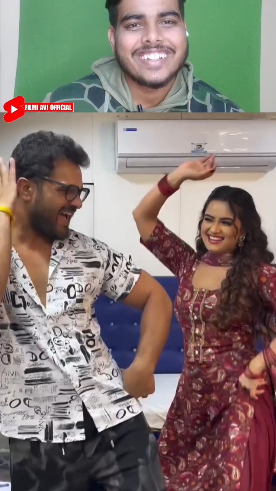 Darade Me Garde Song | Khesari Lal Yadav and Neelam Giri Dance Reaction Video | #shorts #remix
