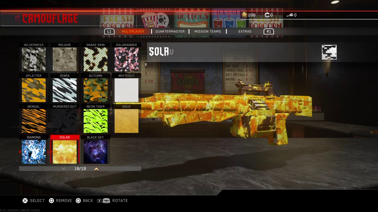 How to customise your guns in zombies in Spaceland YouTube