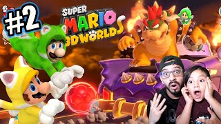 Entramos al Castillo de Bowser | Super Mario 3D World Capitulo 2 | Juegos Karim Juega