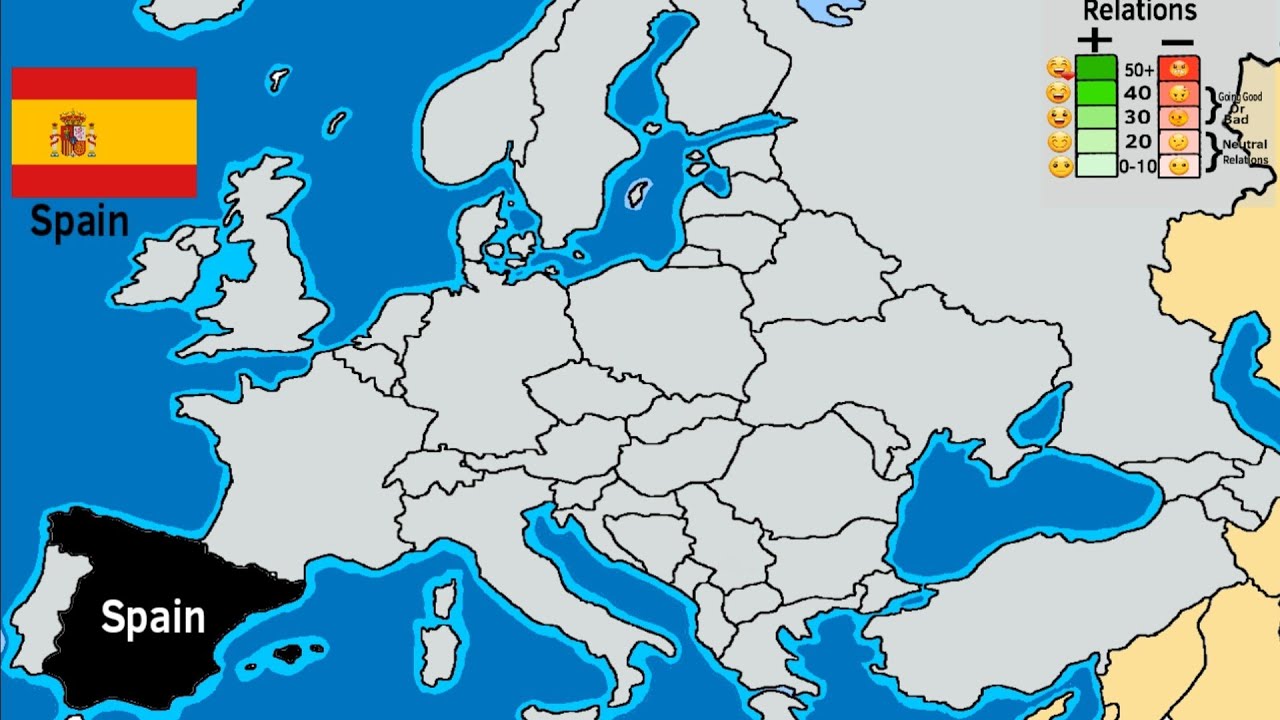 Relations between Spain and the world YouTube