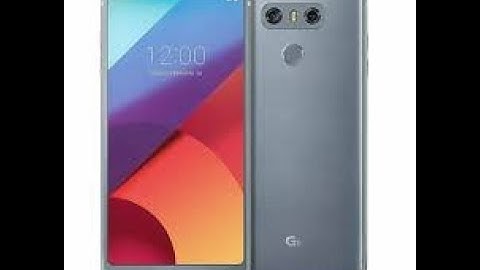 LG G6 Hard reset
