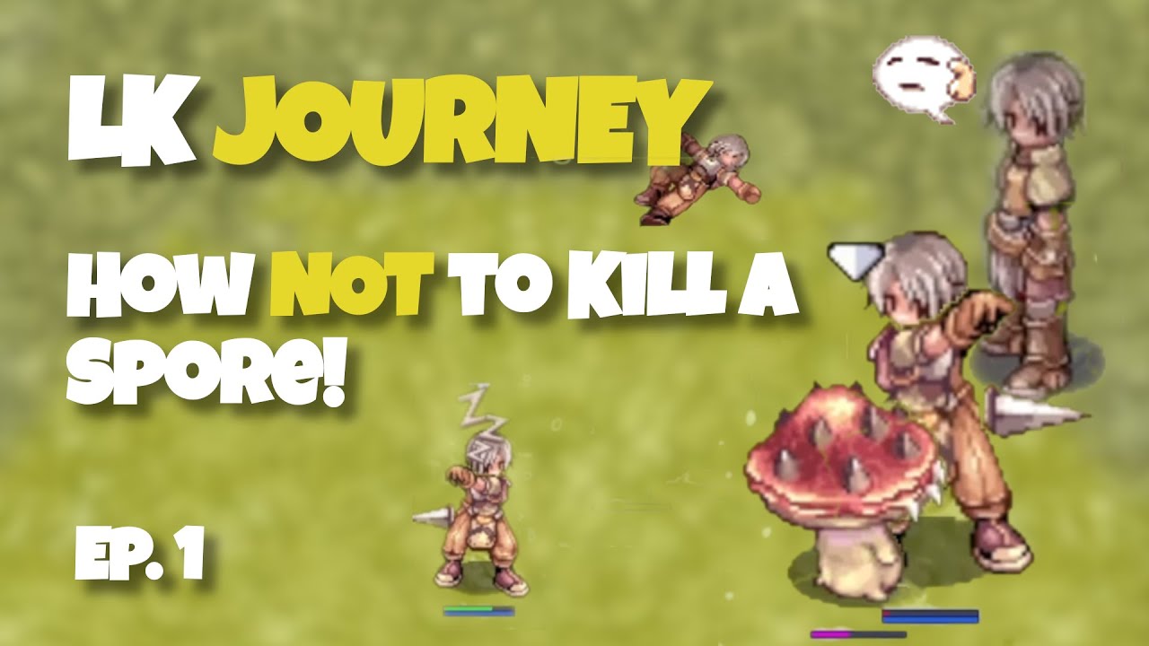 Starting my Ragnarok Online Journey in 2025. Ep. 1 - How NOT to kill a spore.