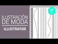 Cómo crear pinceles en Illustrator para diseño de moda