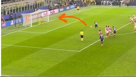 Gol di Hakan Çalhanoğlu | Inter Milan vs Arsenal 1-0 Highlights, Çalhanoğlu goal