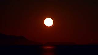 Hornby Island Moonrise — July 31, 2026