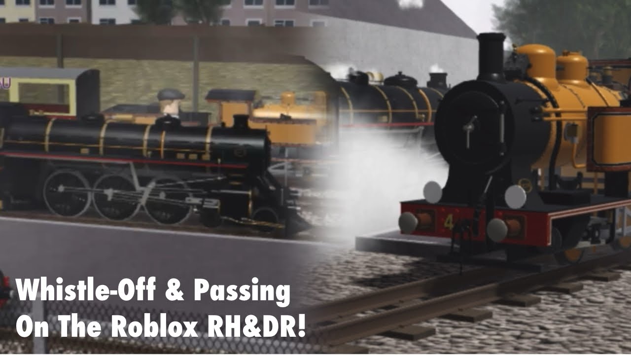 Whistle-Off & Passing On The Roblox Romney, Hythe & Dymchurch Railway | Feat. @benjiww