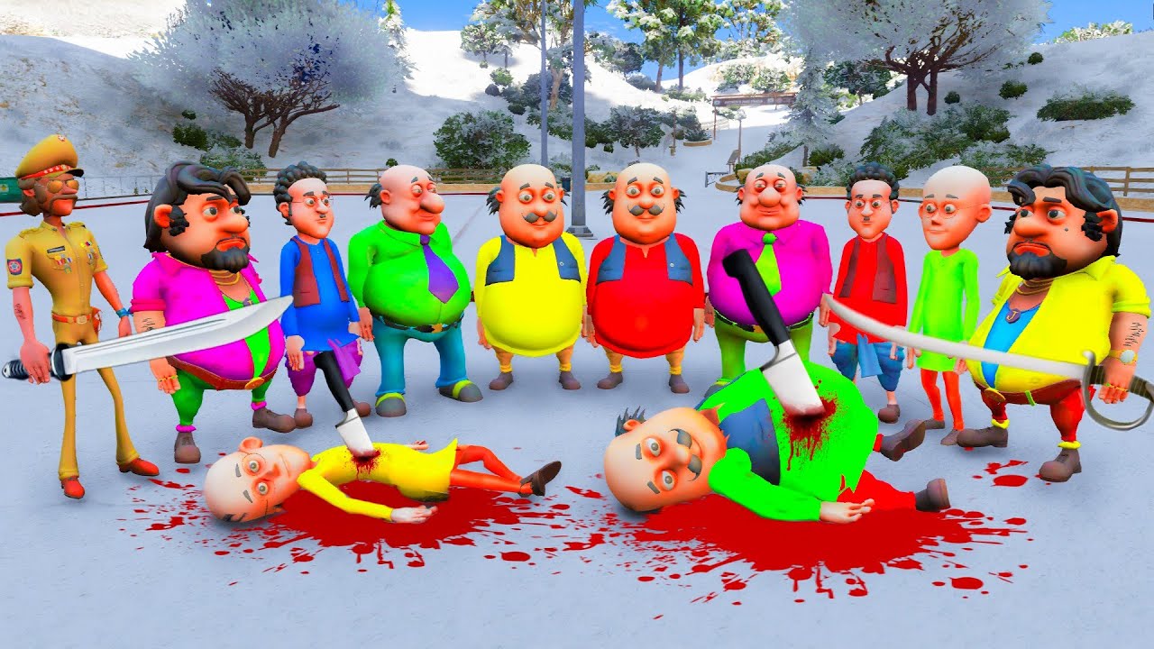 Motu Patlu Play Hide And Seek With Evil Motu Patlu || Gta With Pro 2.0