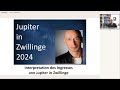 Jupiter in zwillinge 2024