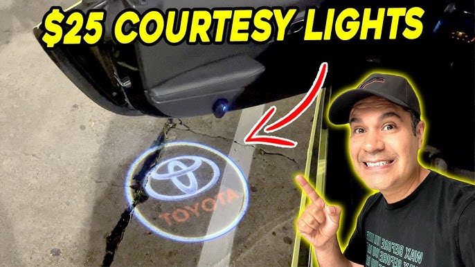 How To Install Wireless Car Door Logo Lights, Step-by-Step DIY Tutorial &  Review