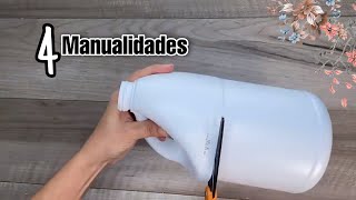 4 Manualidades con RECICLAJE ♻