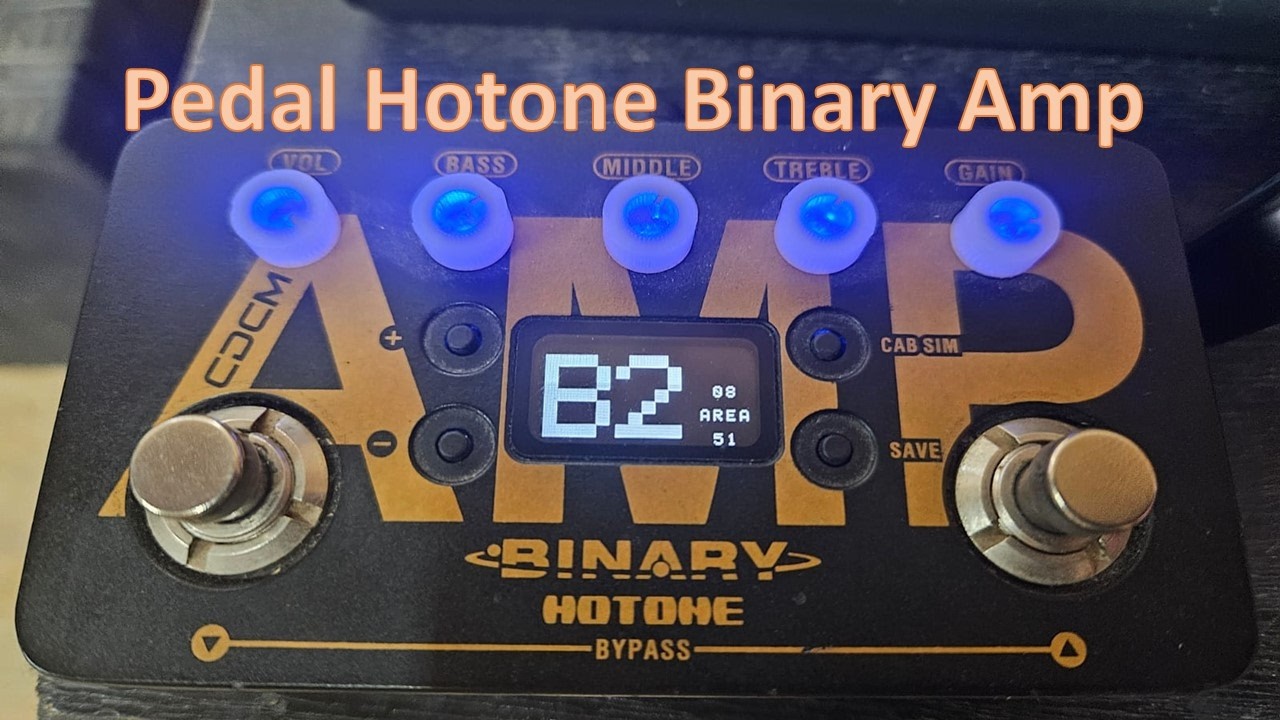 Review pedal Hotone Binary Amp - YouTube
