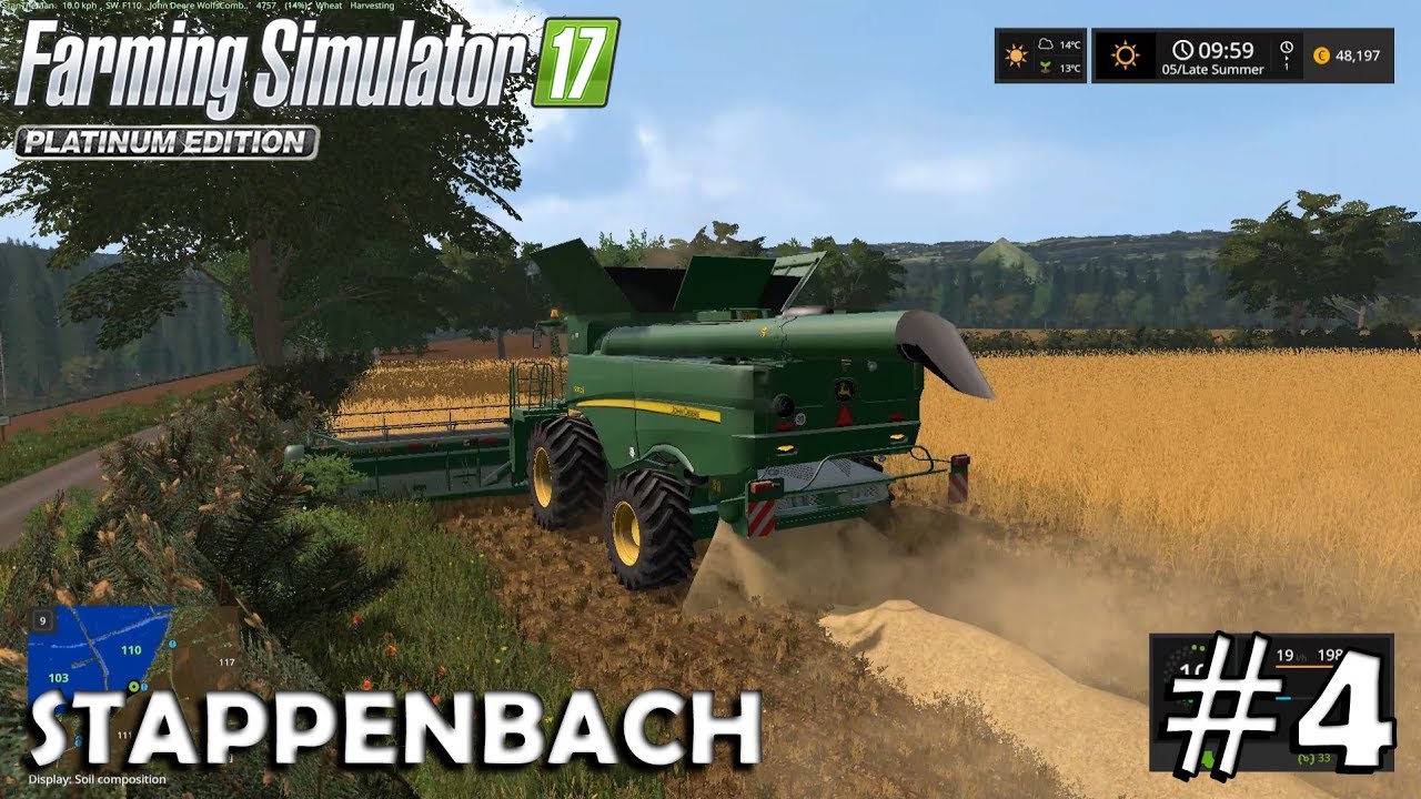 Stappenbach 2.0 With Seasons - Timelapse #4 - Farming Simulator 17