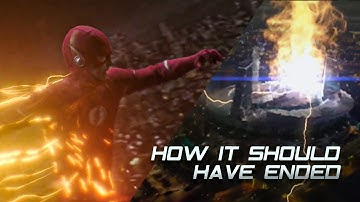 Barry Becomes The Lightning Bolt That Struck Him - How The Flash Should Have Ended
