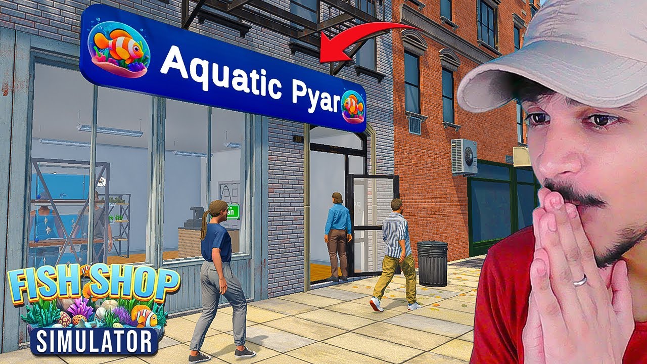 I Opened a Fish Shop and Decorated Beautiful Aquariums! | Fish Shop ...